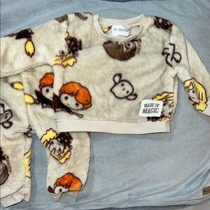 Harry Potter Print Sweatshirt set